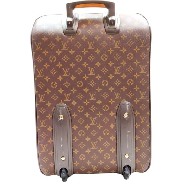 811705BA (X6) Louis Vuitton Carry Case Pegas 55 Brown Monogram - Picture 2 of 10